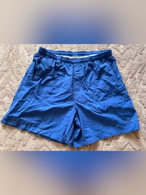 Columbia PFG Omni-shade Royal Blue Mesh-Lined Swim Shorts